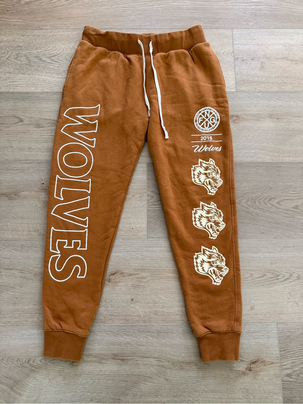 Darc Sport Wolves Final Drop Fleece Joggers 211/1000 Brown Medium